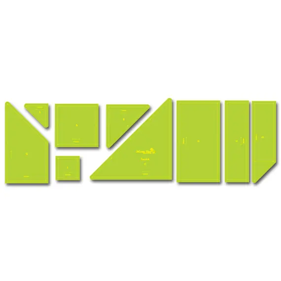 Fossick Patchwork Template Meredithe Clark Signature Collection