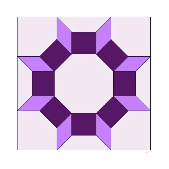 Dogwood Patchwork Template - Meredithe Clarke Signature Collection