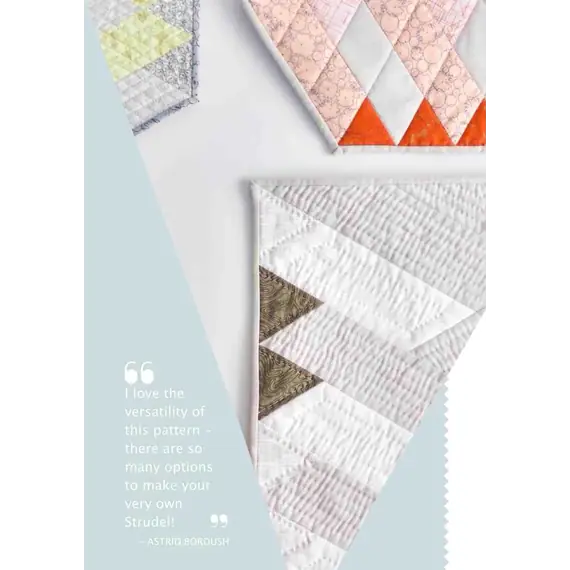 Strudel Quilt Pattern by Wife Made Designs