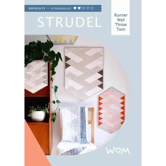 Strudel Quilt Pattern by Wife Made Designs