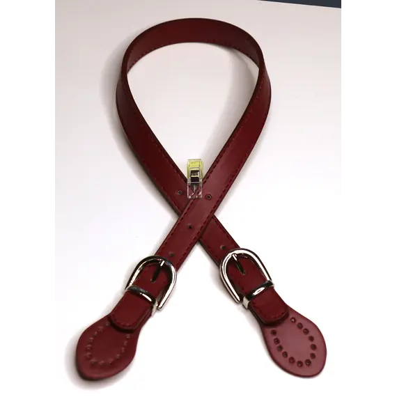 PU Leather Bag Strap with Buckles Adjustable 68 cms Multiple Colours Available