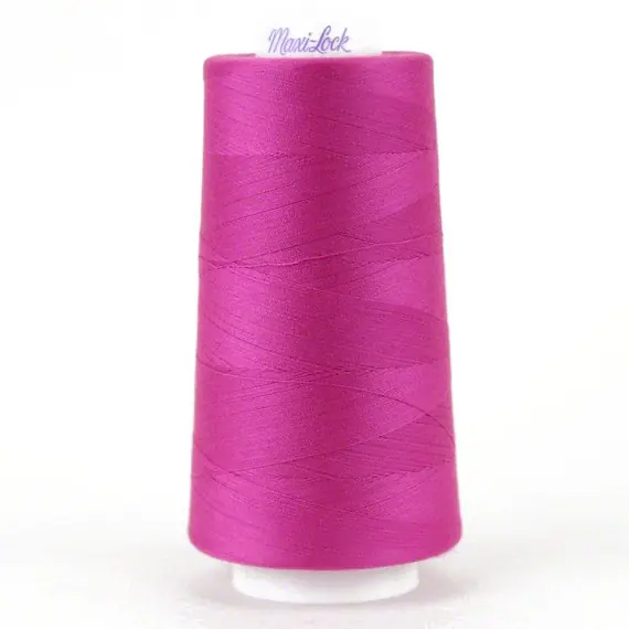 Bright Fuchsia Maxi-lock 3000yd Polyester Serger Overlocker Thread