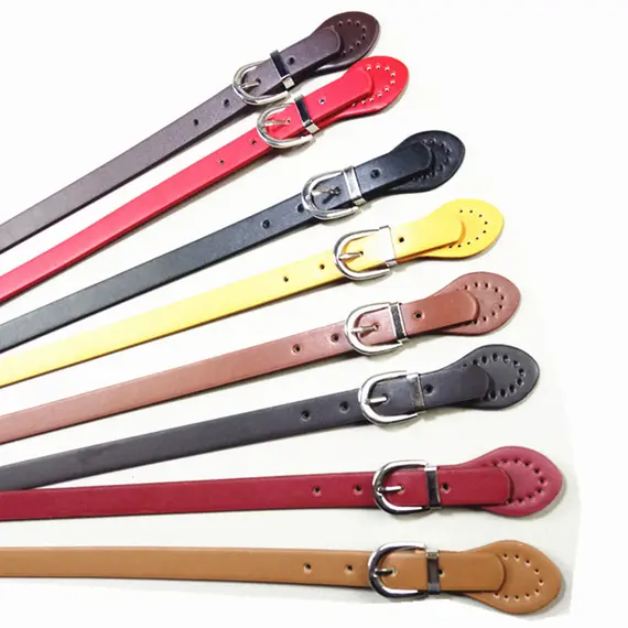 PU Leather Bag Strap with Buckles Adjustable 68 cms Multiple Colours Available