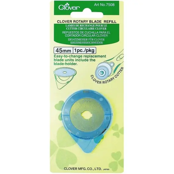 Clover 45mm Blades for Rotary Cutter 1 Piece