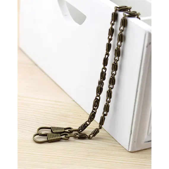 Fine Chain Bag Handles 120 cm Multiple Colours Available