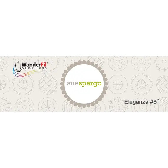 Campfire Perle Eleganza 100% Egyptian Cotton Sue Spargo by Wonderfil 3wt 5wt and 8wt