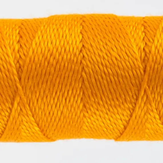 Orange Crush Perle Eleganza 100% Egyptian Cotton Sue Spargo by Wonderfil 3wt 5wt and 8wt