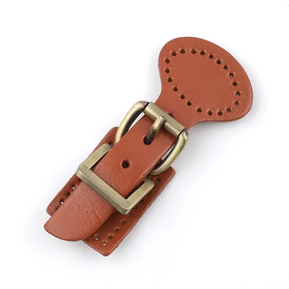 Genuine Leather 2 Piece Magnetic Bag Closure Clasp Multiple Colours Available