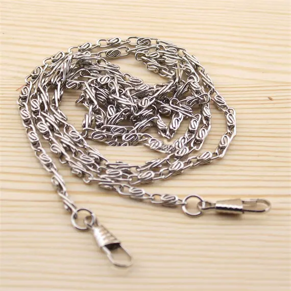 Fine Chain Bag Handles 120 cm Multiple Colours Available