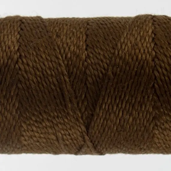 Moccasin Perle Eleganza 100% Egyptian Cotton Sue Spargo by Wonderfil 3wt 5wt and 8wt