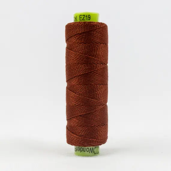 Raked Leaves Perle Eleganza 100% Egyptian Cotton Sue Spargo by Wonderfil 3wt 5wt and 8wt