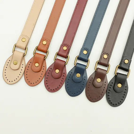 PU Leather Flat Strap 66 cms Multiple Colours Available