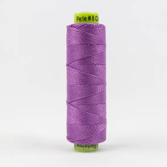 African Violet Perle Eleganza 100% Egyptian Cotton Sue Spargo by Wonderfil 3wt 5wt and 8wt