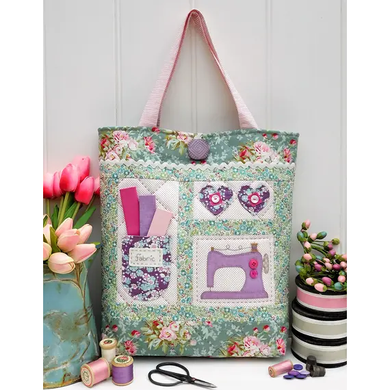 Fabric In My Pocket - Bag by Sally Giblin, The Rivendale Collection