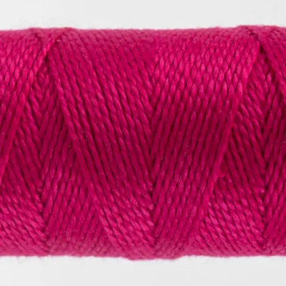 Lets Pink Perle Eleganza 100% Egyptian Cotton Sue Spargo by Wonderfil 3wt 5wt and 8wt