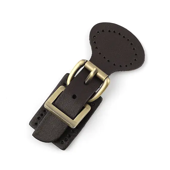 Genuine Leather 2 Piece Magnetic Bag Closure Clasp Multiple Colours Available