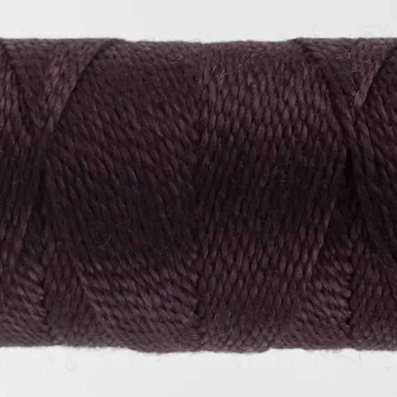 Black Berry Perle Eleganza 100% Egyptian Cotton Sue Spargo by Wonderfil 3wt 5wt and 8 wt