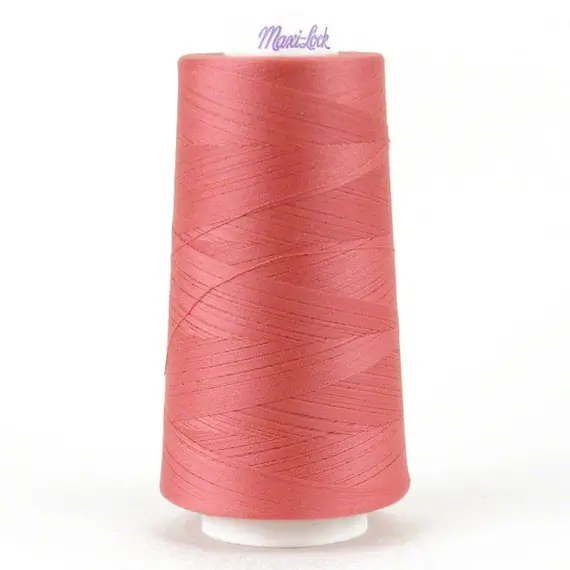 Pink Coral Maxi-lock 3000yd Polyester Serger Overlocker Thread