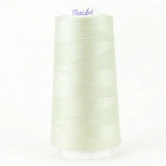 Eggshell Maxi-lock 3000yd Polyester Serger Overlocker Thread