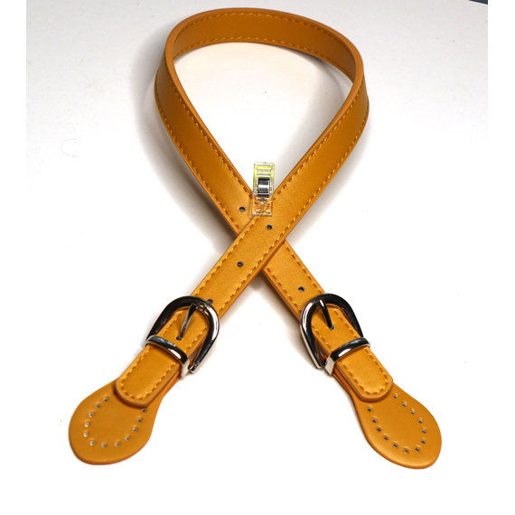 PU Leather Bag Strap with Buckles Adjustable 68 cms Multiple Colours Available