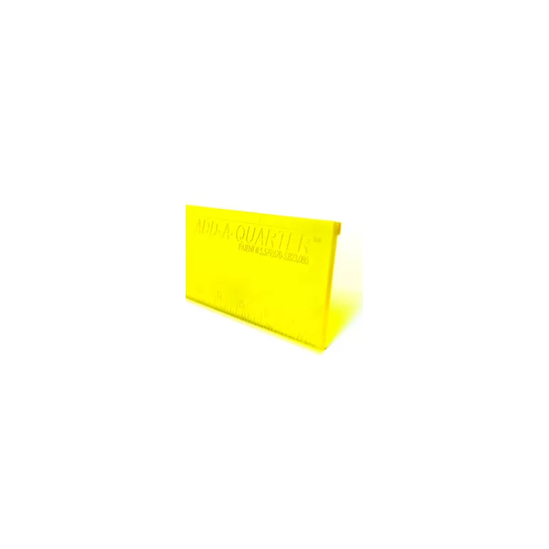 Add A-Quarter Ruler 12 Yellow