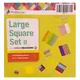 Matildas Own Large Square Set 11 Patchwork Template Set 3.00in to 4.25in