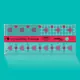 Creative Grids I Love My Quilt Friends Ruler 2.5" x 6" CGRQF26