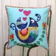Lovebirds Applique Cushion Pattern by Claire Turpin 2 Sizes Included