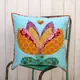 Lovebirds Applique Cushion Pattern by Claire Turpin 2 Sizes Included