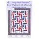 For Which It Stands Quilt Pattern by Cozy Quilt Designs