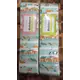 2 x Pastel Green Rainbows aka Jelly Roll Plus Free Buddies Star Quilt Pattern