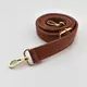 Leather Bag Handle Flat Simple Adjustable Strap 60 to 120 cms 4 Colours available - Tan