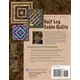 Half Log Cabin Pattern Book by Cozy Quilt Designs - Back Cover