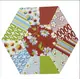 Hexagon Slices Patchwork Template - Meredithe Clarke Collection