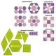 One Inch Mixed Set Patchwork Template Matilda's Own