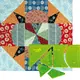 Gateaux Patchwork Template Meredithe Clark Signature Collection