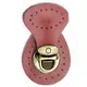 Genuine Leather 2 Piece Mortise Buckle Bag Clasp Multiple Colours Available
