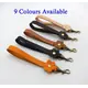 Genuine Leather Bag Flower Wrist Strap